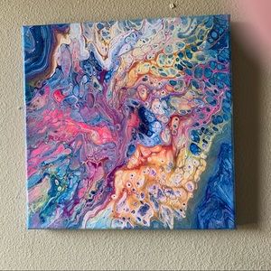 “Mallory” Original Signed Abstract Painting